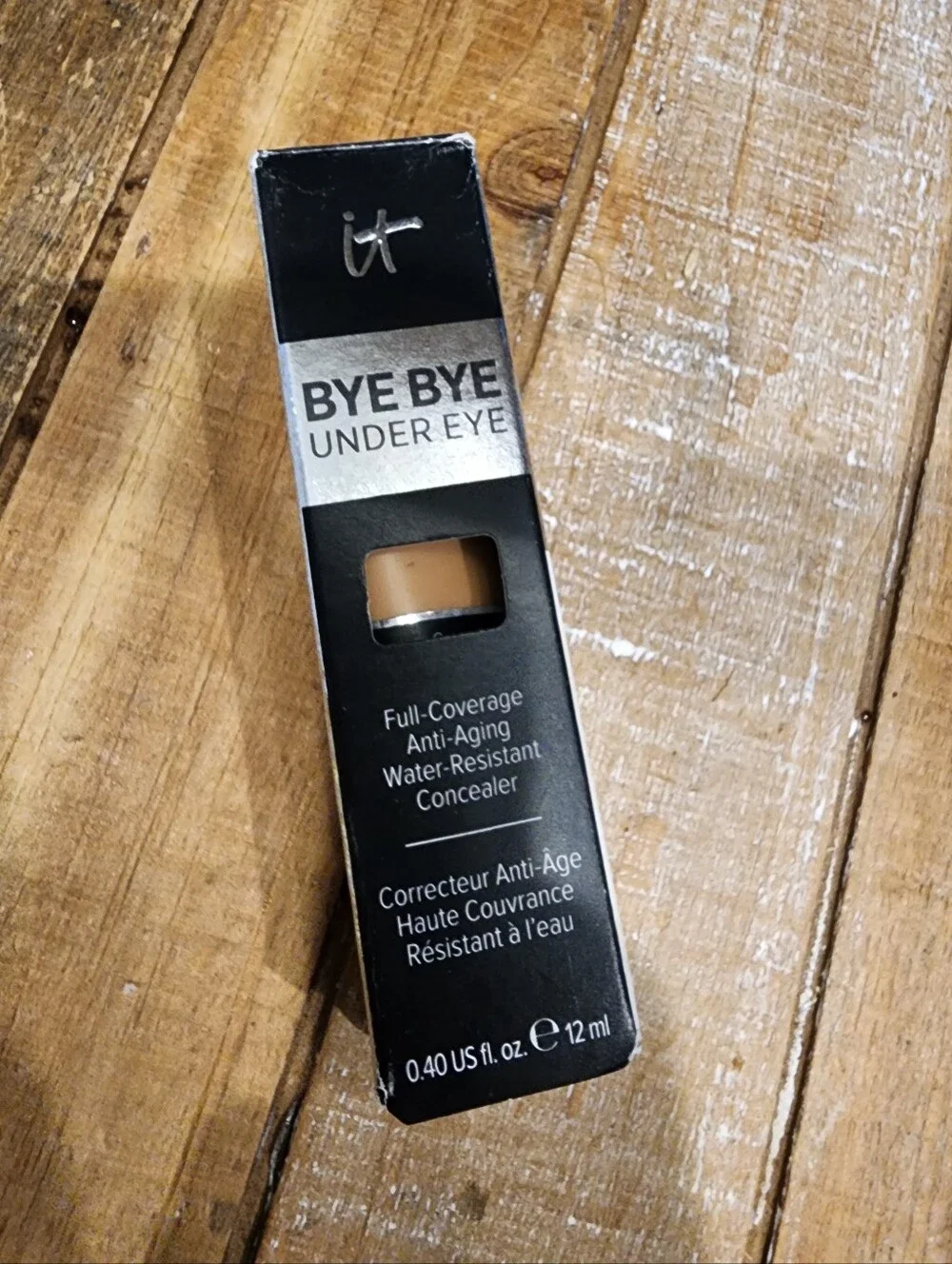 It Cosmetics Bye Bye Undereye 33.5 Tan Neutral Unopened NIB Full Coverage Makeup